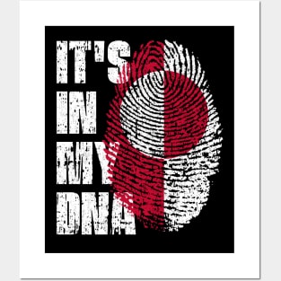 IT'S IN MY DNA Greenland Flag Boy Girl Gift Posters and Art